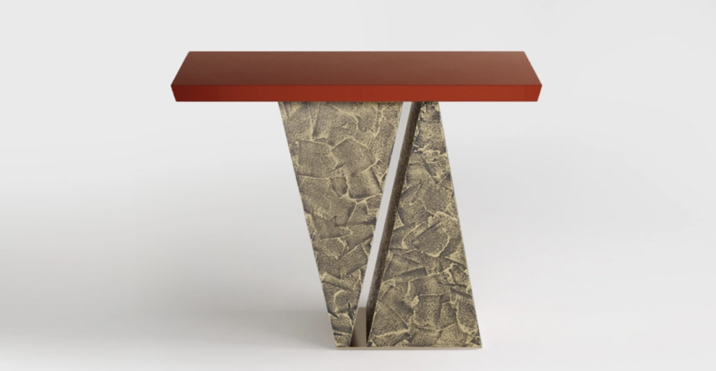 The Wedge Console Table by Davidson